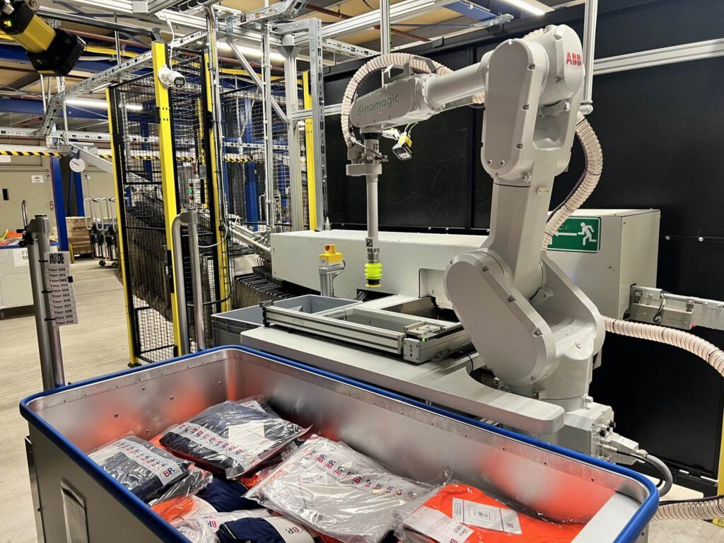 Nomagic-Roboter in Fiege