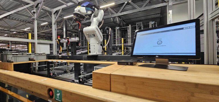 Robot nomagique à Vanderlande