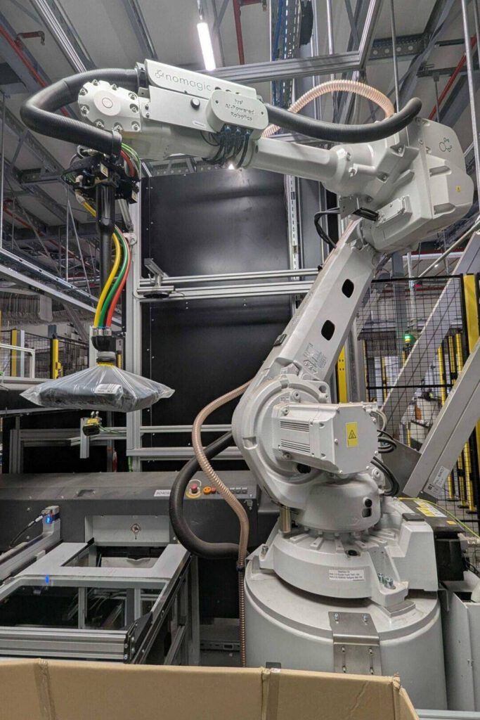 Robot nomagique chez Zalando