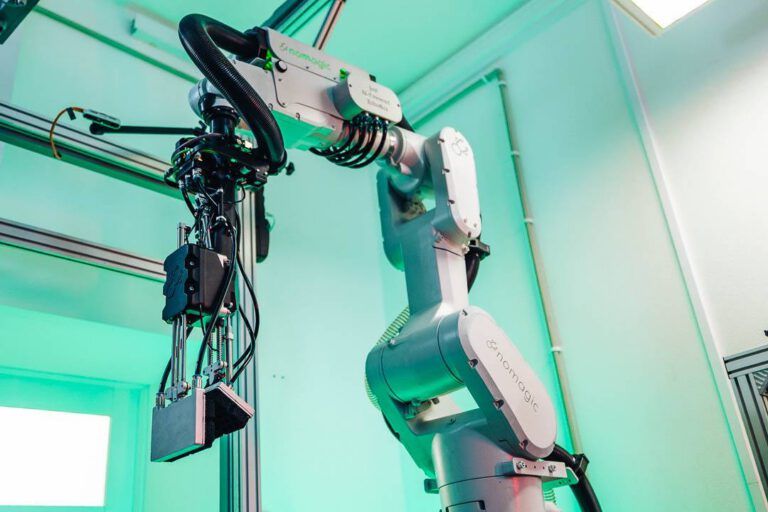 robot de cueillette de boîtes à chaussures nomagique