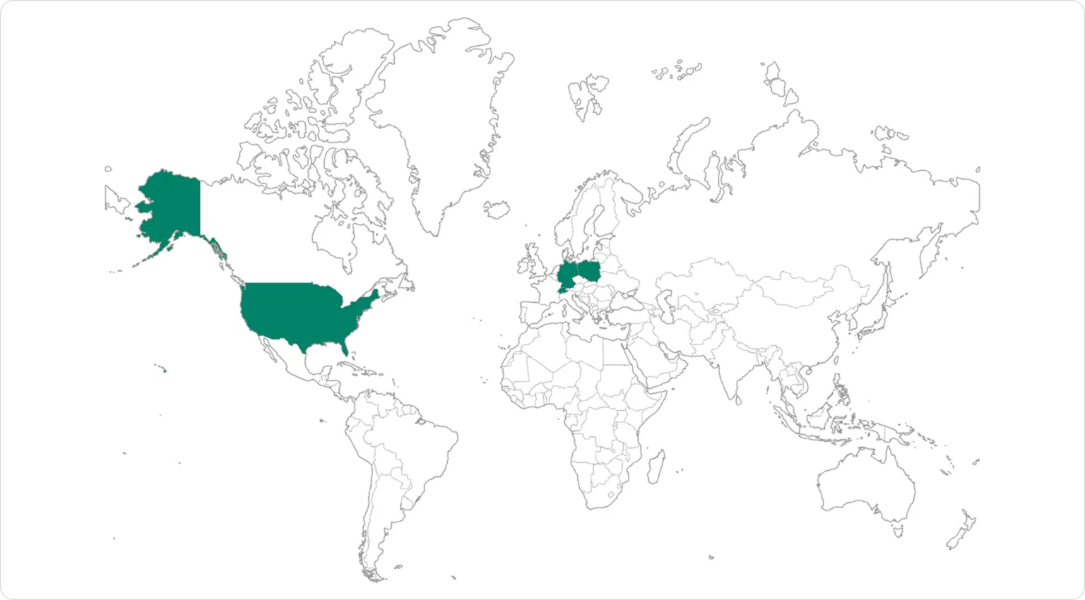 Map showing Nomagic office locations