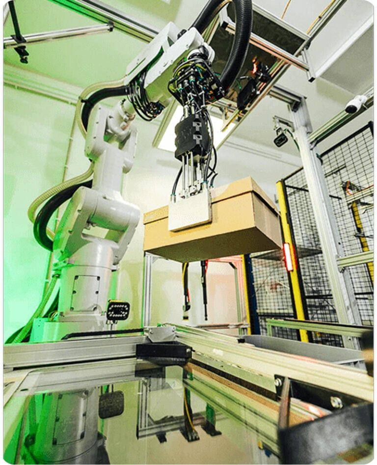 A Nomagic shoebox picker robot