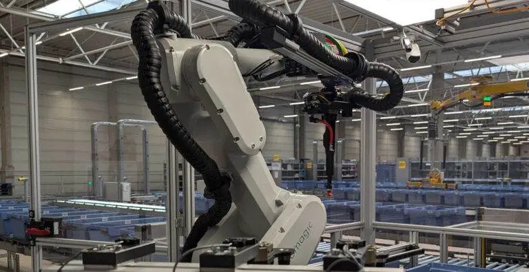 Nomagic's Sophie robot at Vetlog Kardex