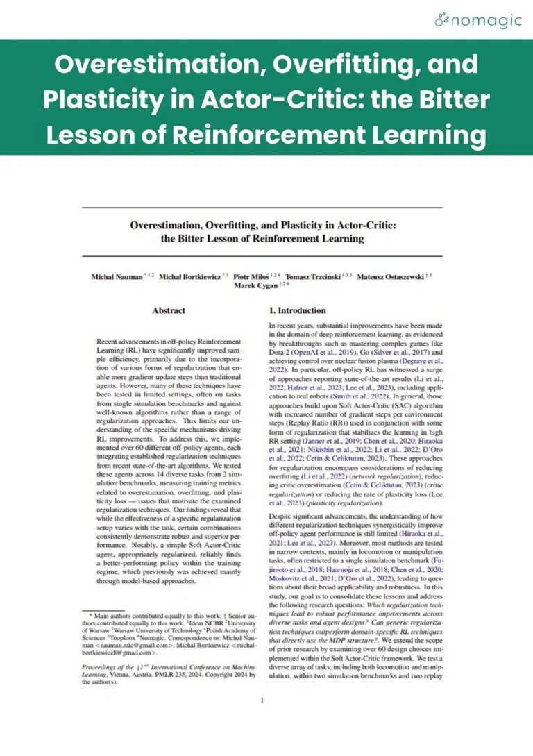 research covers overestimation, overfitting, and plasticity in actor critic the bitter lesson of reinforcement learning.pdf